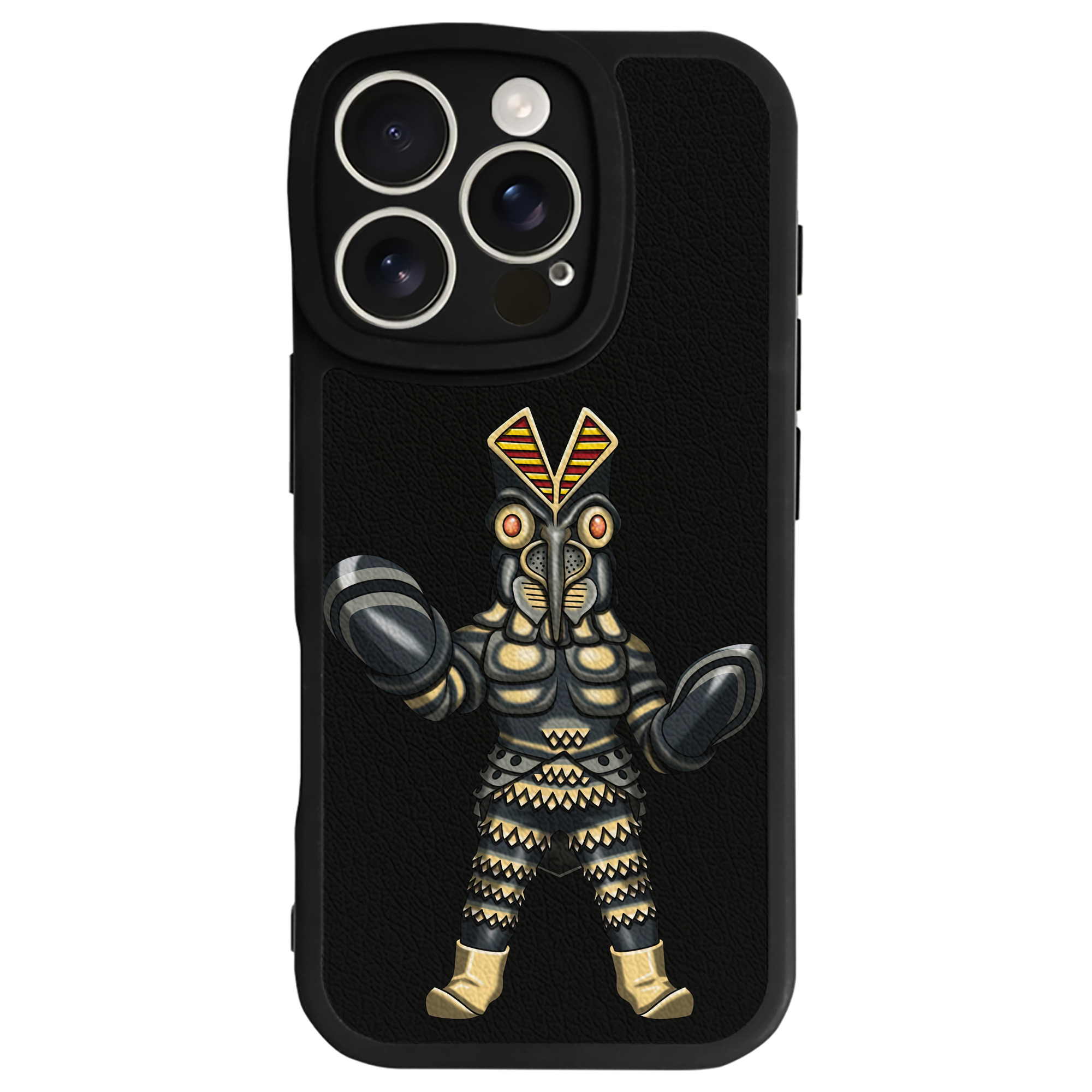 （画像用） ウルトラマン Ultraman 【iPhone 16シリーズ対応】シリコンスマホケース（レザー調） 材質：シリコン